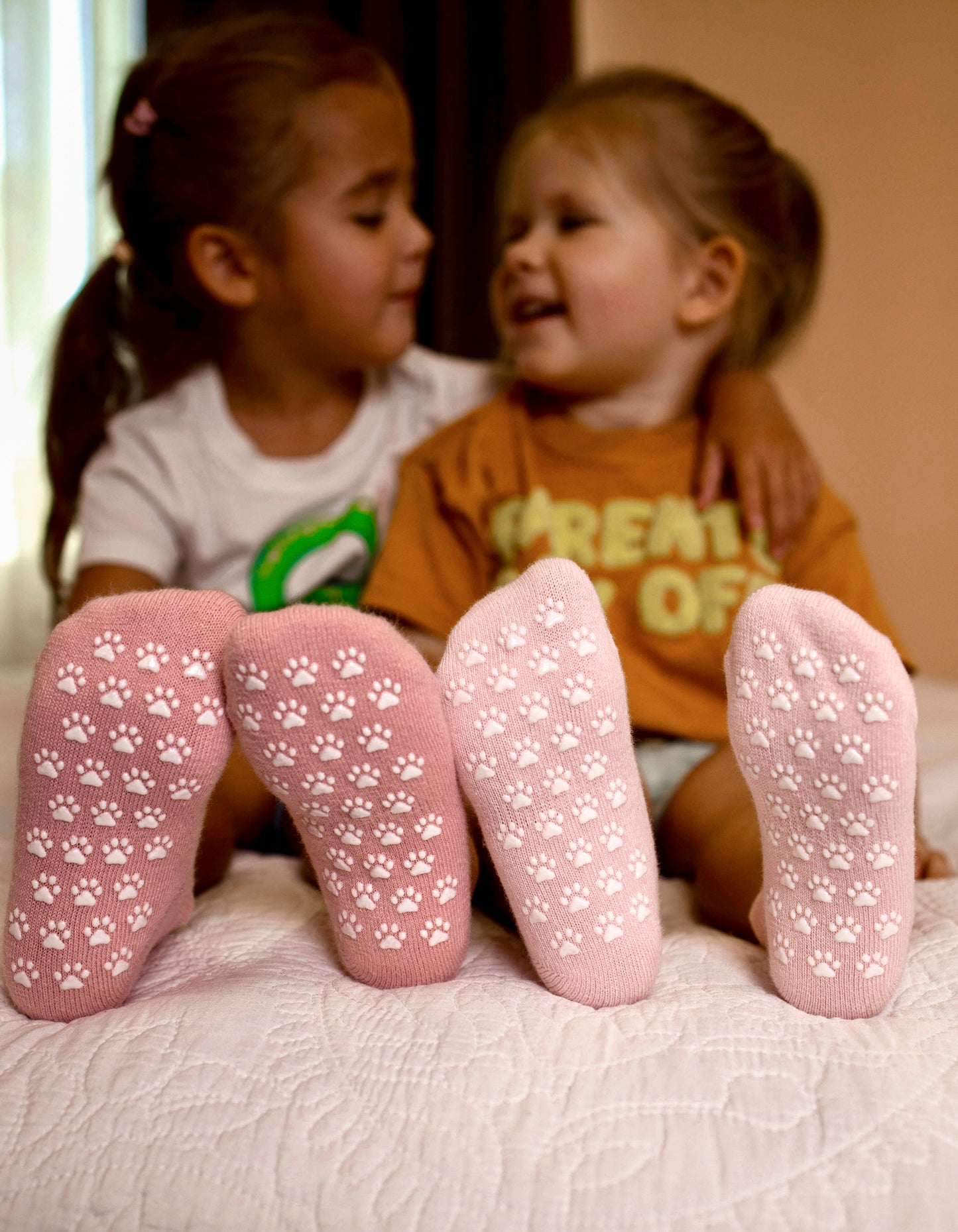 Safe Steps – Non-Slip Soft Cotton Socks for Happy Little Feet (5 & 9 Pack Sets for First Steps & Adventures)