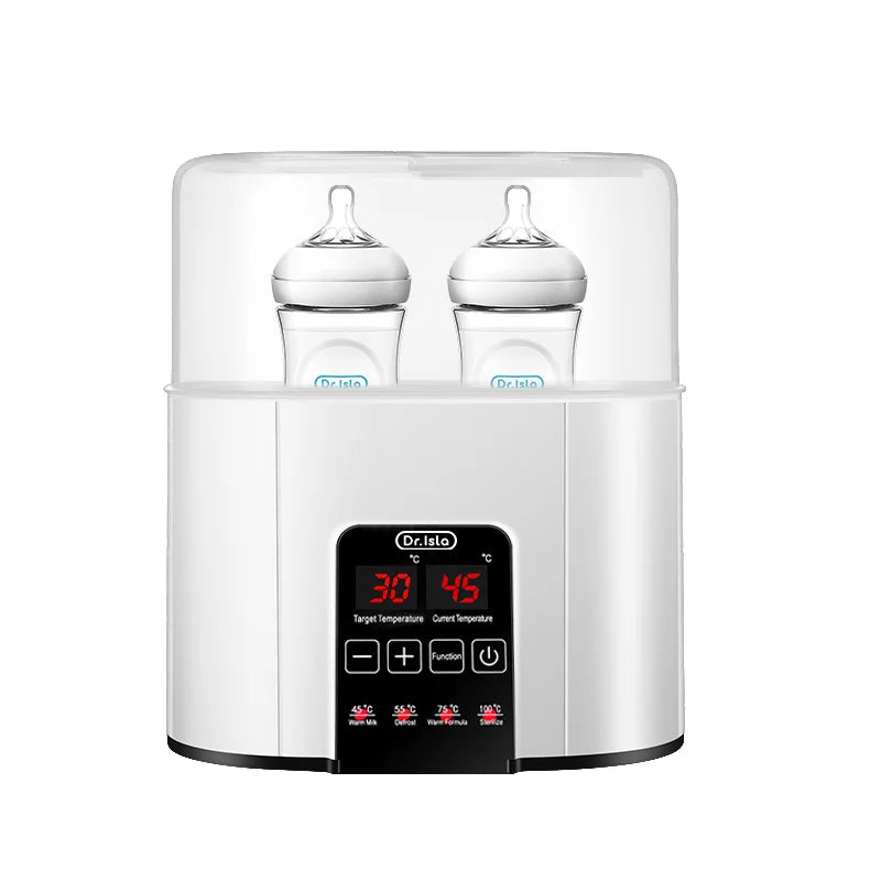 Baby Bottle Warmer & Sterilizer 2-in-1 – Fast, Safe Milk Heating with Precision Temperature Control for Efficient Feeding