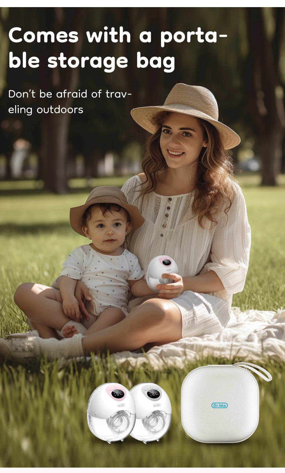 Wearable Electric Pump – Comfortable, Portable & Hands-Free Design for Everyday Use