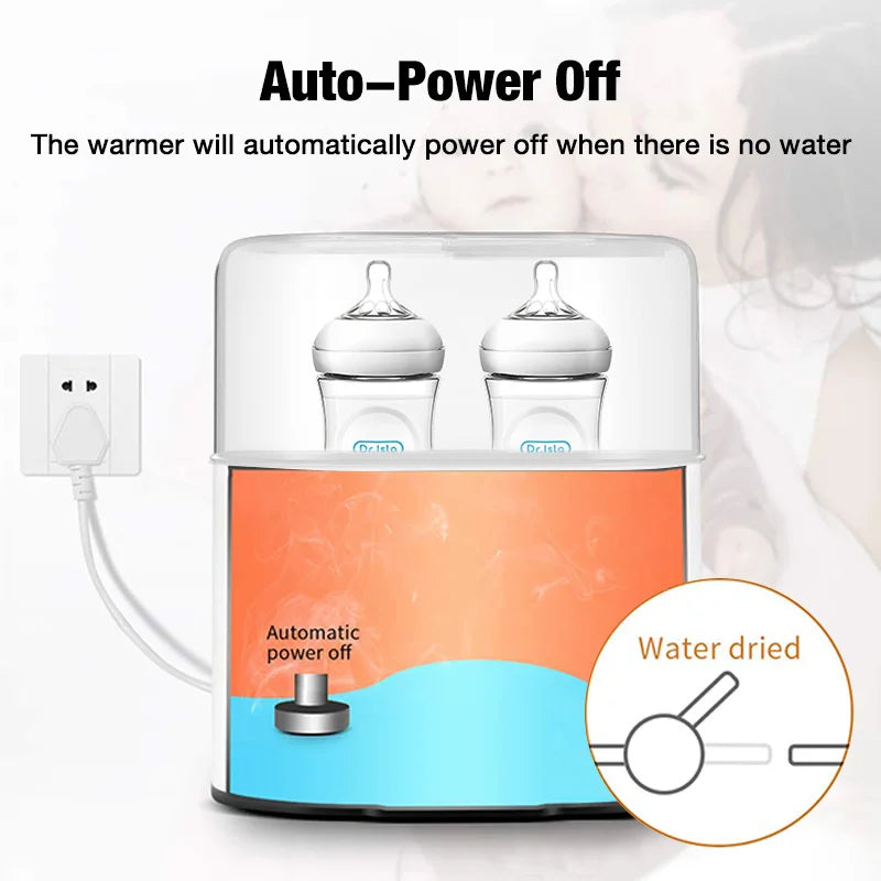 Baby Bottle Warmer & Sterilizer 2-in-1  – Fast, Safe Milk Heating with Precision Temperature Control for Efficient Feeding