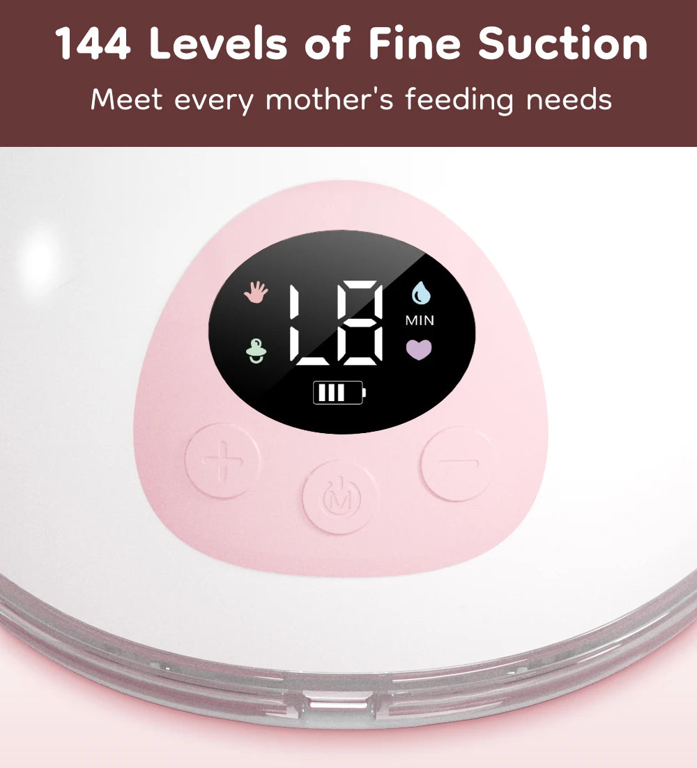 Wearable Electric Pump – Comfortable, Portable & Hands-Free Design for Everyday Use