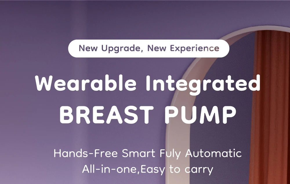 Wearable Electric Pump – Comfortable, Portable & Hands-Free Design for Everyday Use