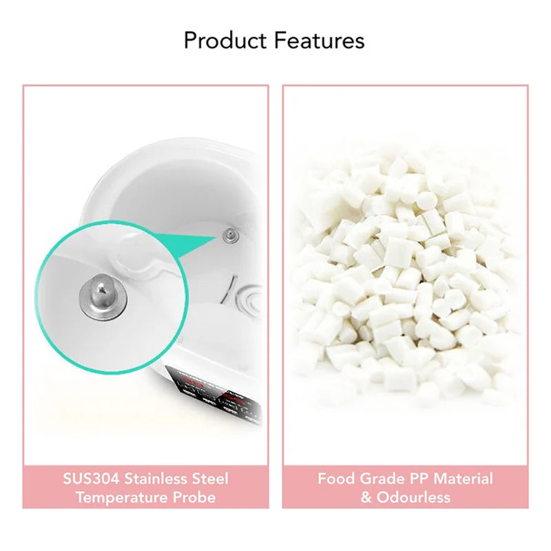 Baby Bottle Warmer & Sterilizer 2-in-1  – Fast, Safe Milk Heating with Precision Temperature Control for Efficient Feeding