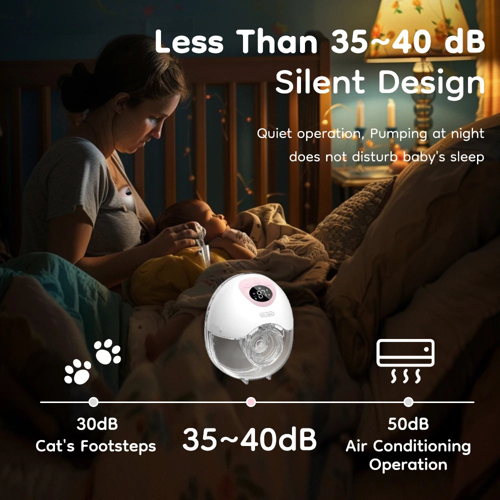 Wearable Electric Pump – Comfortable, Portable & Hands-Free Design for Everyday Use