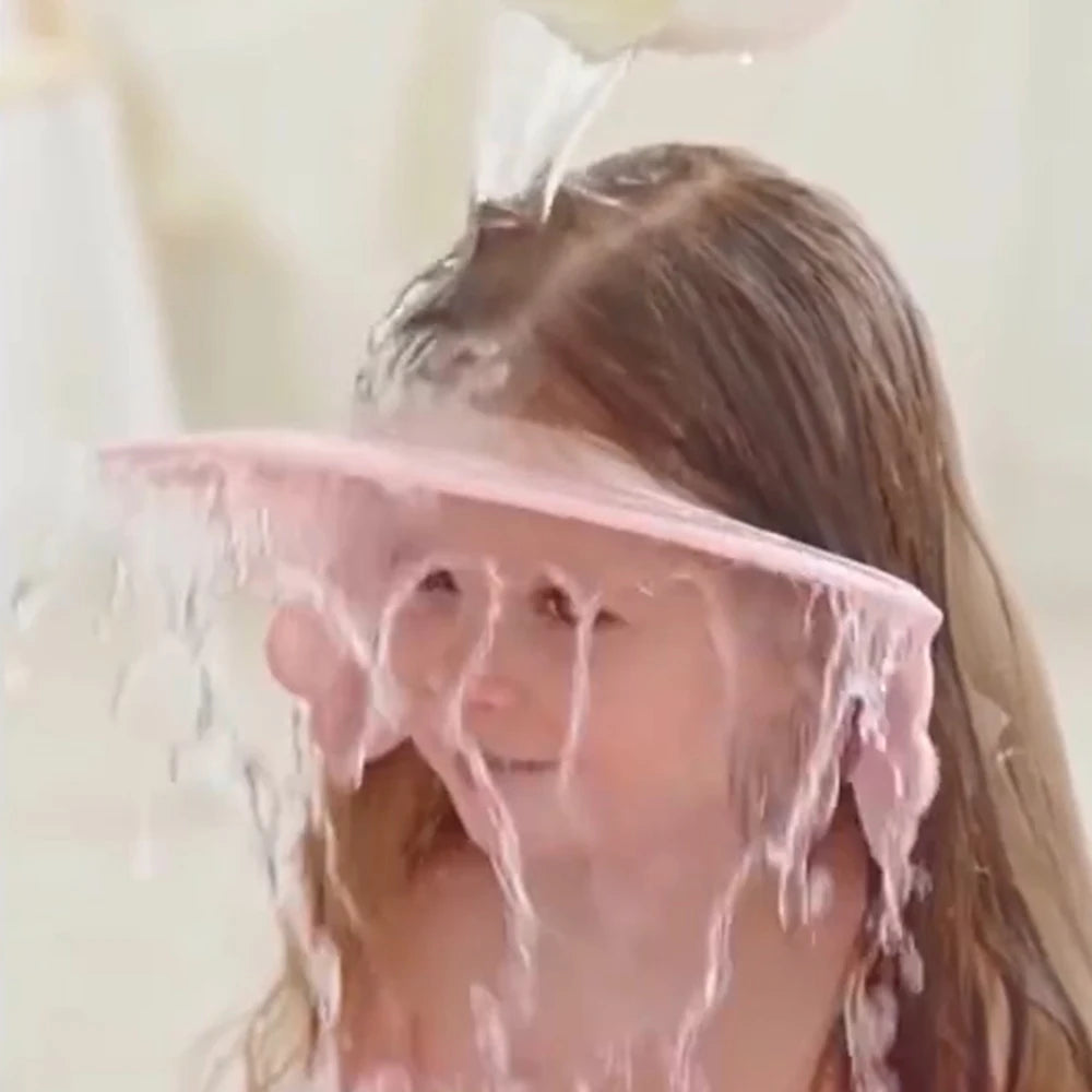 Baby Bath Shower Cap – Adjustable, Soft & Tearless Protection