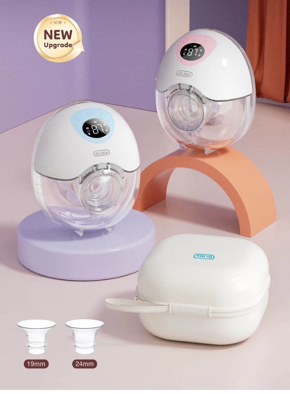 Wearable Electric Pump – Comfortable, Portable & Hands-Free Design for Everyday Use